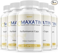 5 PACK PILULES MAXATINES 5 BOUTEILLES 5 MOIS 300 CAPSULES
