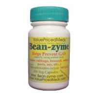 Bean-Zymes Anti-Gas digestif 100 caps