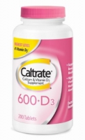 CALCIUM 600 mg + VIT D  200 caps