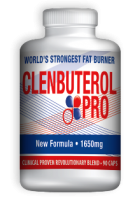 CLENBUTEROL  PRO  2 BOITES PLUS 1 GRATUITE = 270 CAPS