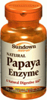 Enzymes de papaye , 100 caps