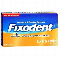 FIXODENT POUDRE ADHESIVE DENTS