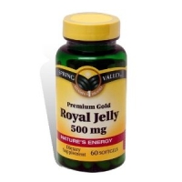Gelée Royale 500 mg 60 gelules de Spring Valley