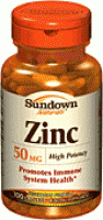 Gluconate de Zinc 50 mg  100 cap
