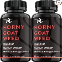 HORNY GOAT WEED BY BREAKTHRU LABS 1000MG 2PACK 120 COUNT