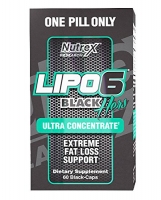 LIPO 6 BLACK POUR ELLE NEW 60 CAPS CONCENTRE