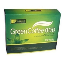 LEPTIN GREEN COFFEE 800  - 18 sachets