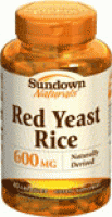 Levure de riz rouge 600 mg , 60 caps