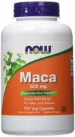 MACA NOW FOODS 250 CAPS   500 MG