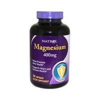 Magnesium 400 mg , 200 caps , Natrol