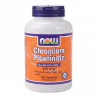 Chromium Picolinate 200mcg, 250 caps