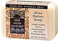 One With Nature Dead Sea Mineral Soap Shea Butter 7 oz