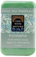 One With Nature Dead Sea Minerals Soap Eucalyptus 7 oz