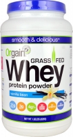 Orgain Grass Fed Whey Protein Powder Vanilla 1.82 lbs