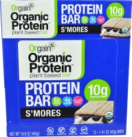 Orgain Organic Protein Bar S'Mores 12 Bars