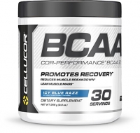 POUDRE DE BCAA ICY BLUE RAZZ 255 GR