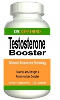Pack Testosterone booster 4 boites X 90 caps