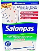 SALONPAS 6 GRANDS PATCHS ANALGESIQUES (5 PACKS)