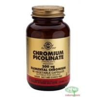 Solgar Chromium Picolinate 200 mcg 18 Capsules