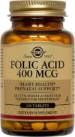Solgar Folic Acid 400 mcg Tablets