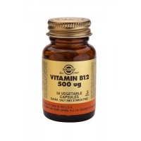 Solgar Vitamin B12 500 mcg 100 VegiCaps (Thiamin)