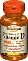 Vitamine D 1000 mg   60 caps