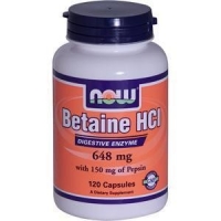 BETAINE HCL 120 caps