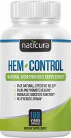 NATICURA HEMCONTROL NATURAL HEMORROIDES SUPPLEMENT 180 COUNT